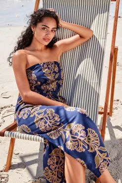 Next Bandeau Midi Dress