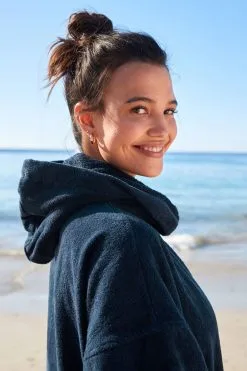 Next Towelling Changing Poncho -Women's Shirts & Blouses Sales C47 346s4