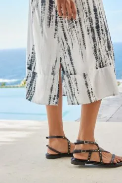 Next Racer Back V-Neck Midi Slip Summer Dress -Women's Shirts & Blouses Sales C50 852s5