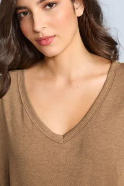 Next Raw Edge V-Neck Long Sleeve Top 13 Next Raw Edge V-Neck Long Sleeve Top -Women's Shirts & Blouses Sales C50 967s4