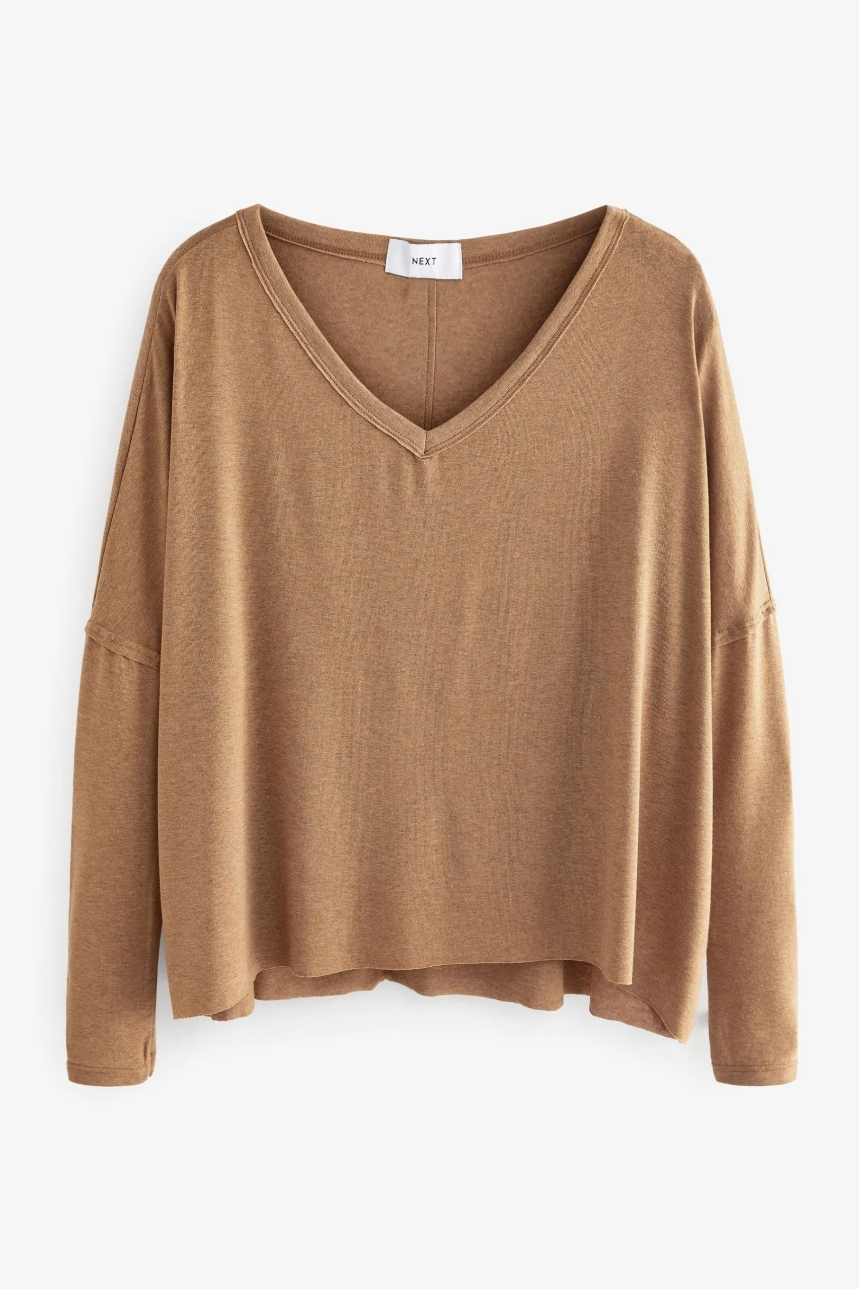 Next Raw Edge V-Neck Long Sleeve Top 7 Next Raw Edge V-Neck Long Sleeve Top - Image 5