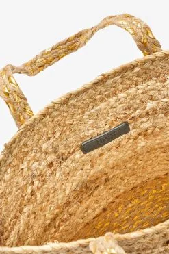 Next Natural Jute Metallic Shopper Bag -Women's Shirts & Blouses Sales C51059s7