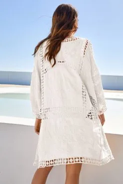 Next Crochet Longline Cover-Up -Women's Shirts & Blouses Sales C54 296s3
