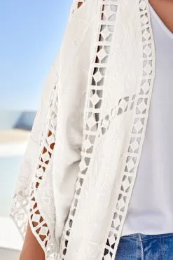 Next Crochet Longline Cover-Up -Women's Shirts & Blouses Sales C54 296s4