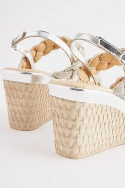 Next Forever Comfort® Bling Plait Wedges -Women's Shirts & Blouses Sales C57190s8