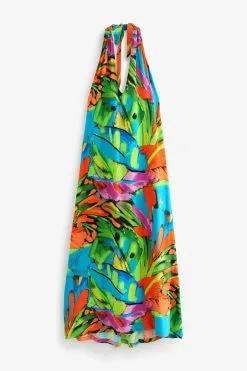 Next Halterneck Midi Coverup Summer Dress -Women's Shirts & Blouses Sales C58 093s6