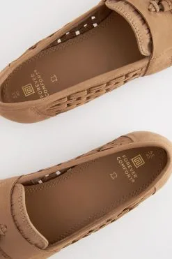 Next Forever Comfort® Leather Weave Loafers -Women's Shirts & Blouses Sales C58933s3