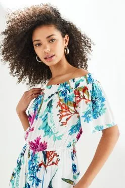 Next Off Shoulder Jumpsuit -Women's Shirts & Blouses Sales C62997s4