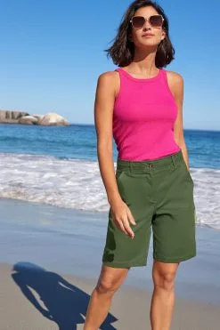 Next Chino Knee Shorts