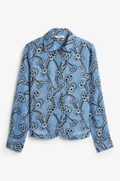 Next Long Sleeved Texture Shirt -Women's Shirts & Blouses Sales C64 182s5