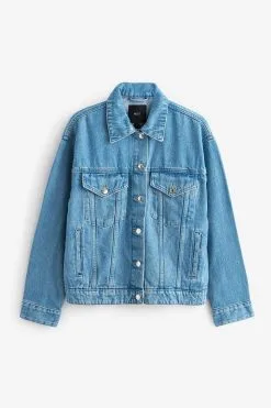 Next Oversized Girlfriend Denim Jacket -Women's Shirts & Blouses Sales C64 923s5