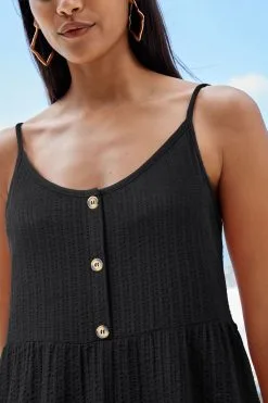 Next Button Down Cotton Cami Summer Dress -Women's Shirts & Blouses Sales C67 008s3