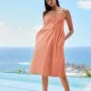 Next Button Down Cotton Cami Summer Dress -Women's Shirts & Blouses Sales C67 877s