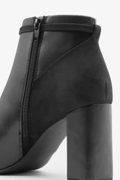 Next Black Forever Comfort® Peep Toe Block Heel Shoe Boots -Women's Shirts & Blouses Sales C69267s6