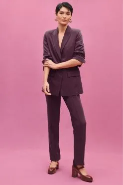 Next Purple Single Breasted Fitted Jacket -Women's Shirts & Blouses Sales C71 022s5