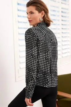 Next Long Sleeved Texture Shirt -Women's Shirts & Blouses Sales C71 099s3