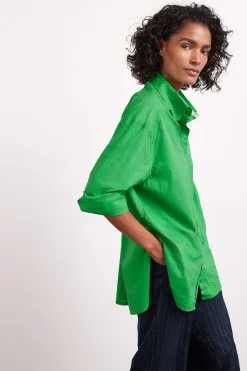 Next Oversized Long Sleeve Cotton Shirt -Women's Shirts & Blouses Sales C71 156s3