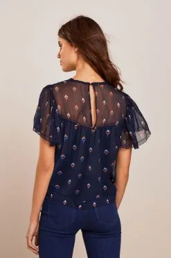 Next Flutter Short Sleeve Top -Women's Shirts & Blouses Sales C71 874s3