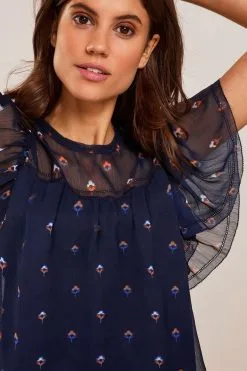 Next Flutter Short Sleeve Top -Women's Shirts & Blouses Sales C71 874s4