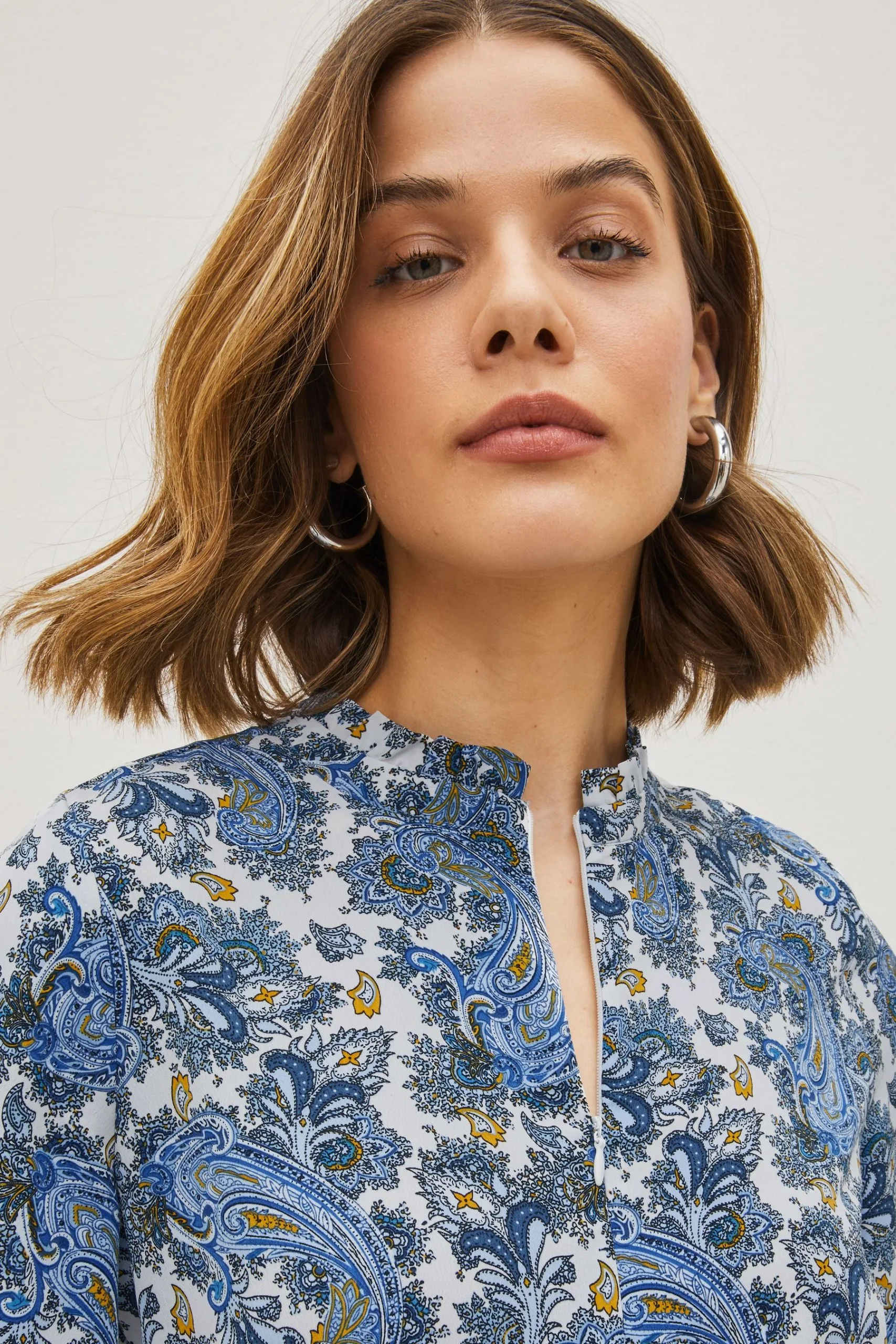 Next Zip Neck Midi Dress 5 Next Zip Neck Midi Dress - Image 3