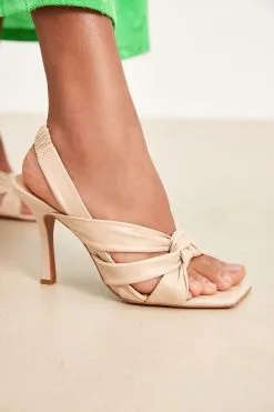 Next Signature Forever Comfort® Leather Twist Sandals -Women's Shirts & Blouses Sales C72 269s4