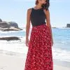 Next Pleat Front Detail Maxi Skirt -Women's Shirts & Blouses Sales C72475s