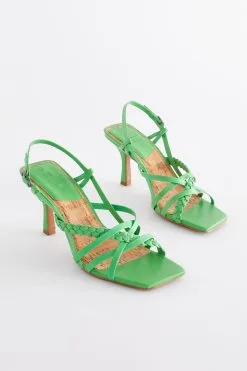 Next Signature Forever Comfort® Plait Slingback Sandals -Women's Shirts & Blouses Sales C73003s3