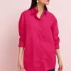Next Oversized Long Sleeve Cotton Shirt