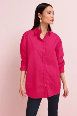 Next Oversized Long Sleeve Cotton Shirt
