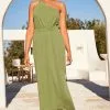 Next One Shoulder Split Hem Cotton Midi Summer Dress 2 Next One Shoulder Split Hem Cotton Midi Summer Dress -Women's Shirts & Blouses Sales C74 726s