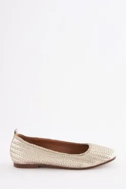 Next Forever Comfort Leather Weave Ballerina Shoes -Women's Shirts & Blouses Sales C74238s3