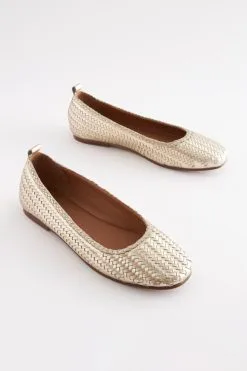 Next Forever Comfort Leather Weave Ballerina Shoes -Women's Shirts & Blouses Sales C74238s4