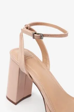 Next Nude Cream Forever Comfort® Vinyl Platform Sandals -Women's Shirts & Blouses Sales C78 313s7