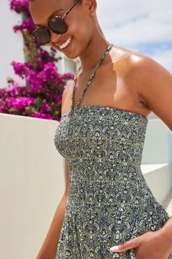 Next Shirred Bandeau Jumpsuit -Women's Shirts & Blouses Sales C78 342s5