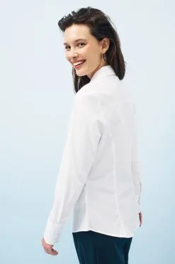 Next Fitted Cotton Formal Shirt -Women's Shirts & Blouses Sales C79704s3