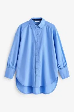 Next Oversized Long Sleeve Cotton Shirt -Women's Shirts & Blouses Sales C81 594s7