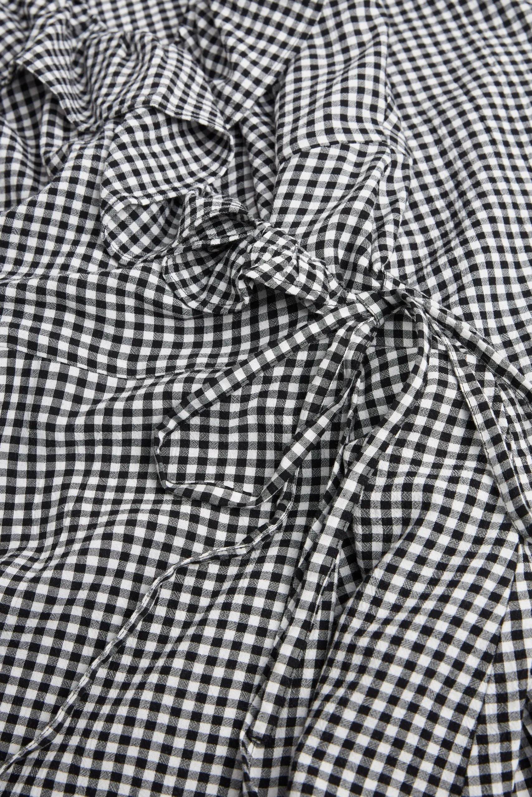 Next Black/White Gingham Maternity Nursing Blouse 9 Next Black/White Gingham Maternity Nursing Blouse - Image 7