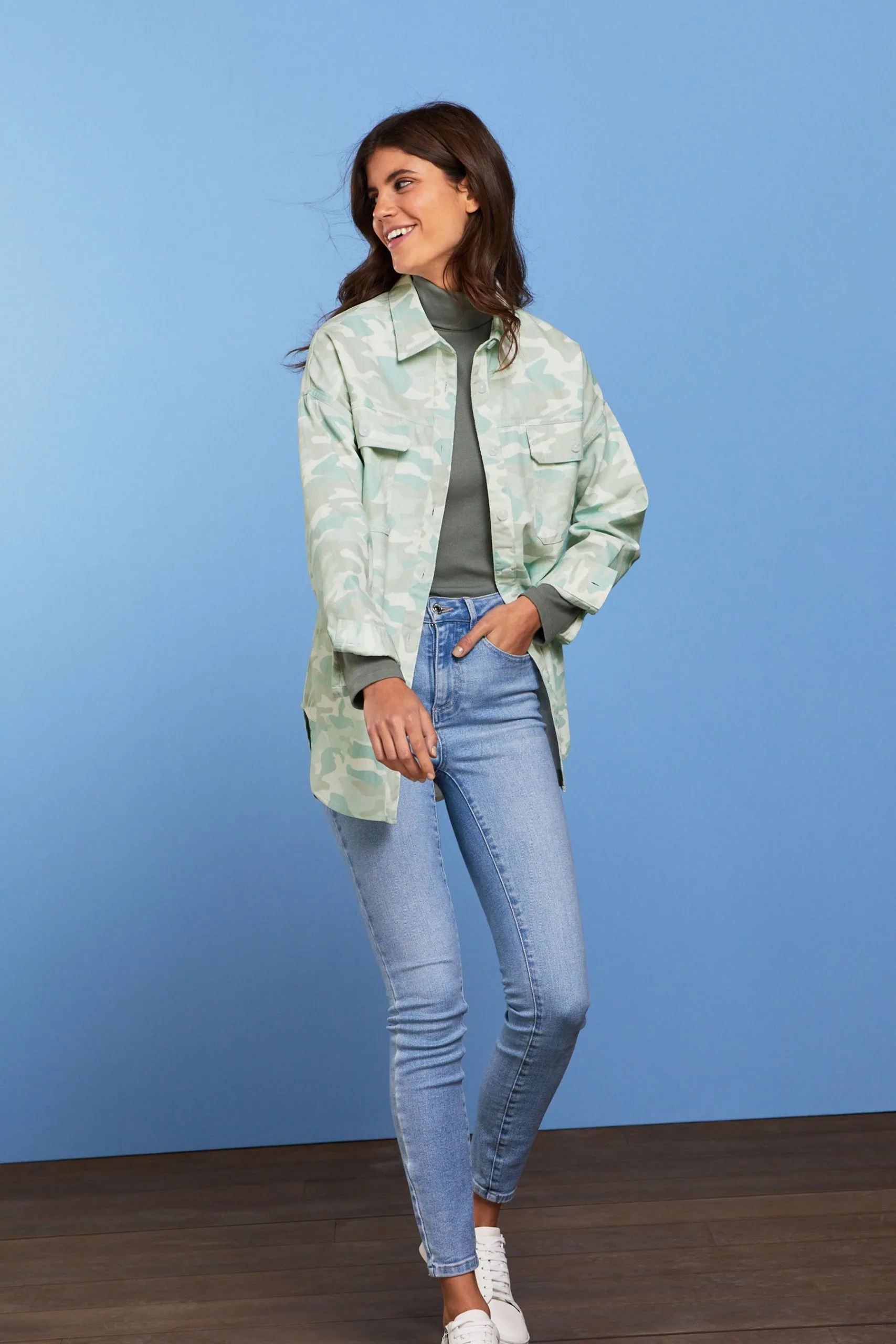 Next Oversized Denim Shirt 4 Next Oversized Denim Shirt - Image 2