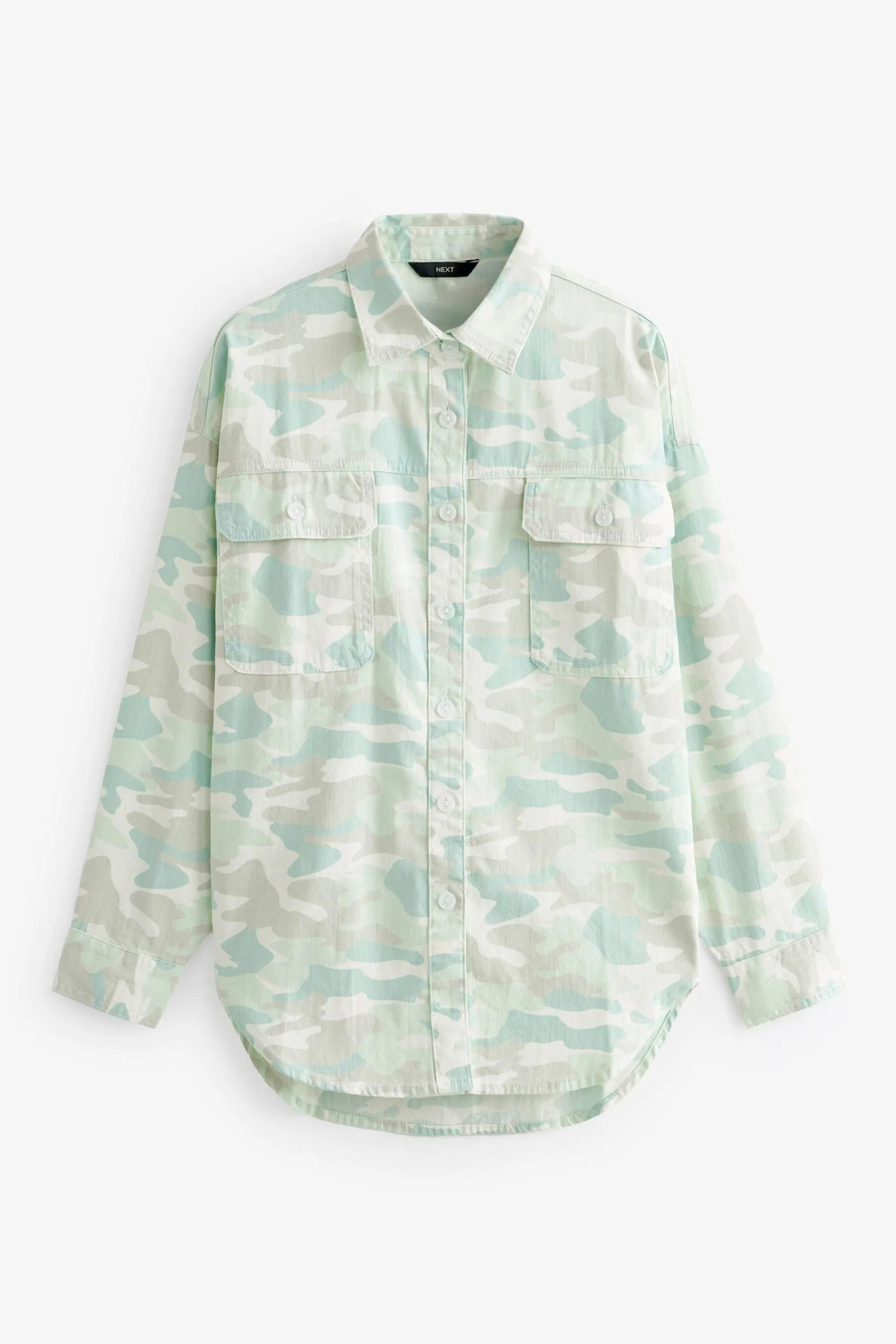 Next Oversized Denim Shirt 7 Next Oversized Denim Shirt - Image 5