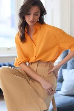 Next Oversized Long Sleeve Cotton Shirt