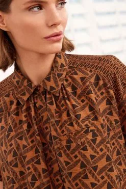 Next Short Sleeve Button Pocket Shirt -Women's Shirts & Blouses Sales C87 611s5