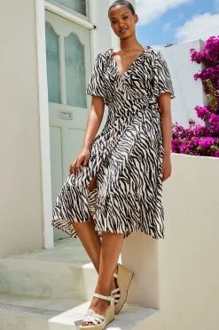 Next Wrap Midi Summer Dress