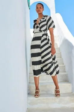 Next Wrap Midi Summer Dress