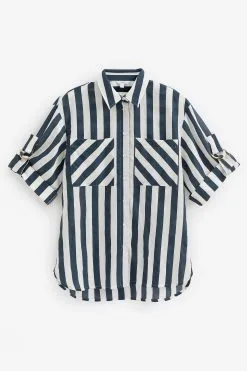 Next Long Sleeve Hardware Detail Shirt -Women's Shirts & Blouses Sales C90 988s5