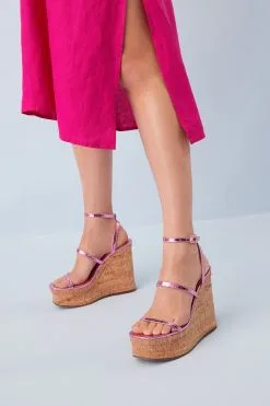 Next Forever Comfort® Cork High Platform Wedges