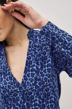 Next Long Sleeve Corset Detail V-Neck Blouse -Women's Shirts & Blouses Sales C91259s4