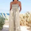 Next Embroidered Maxi Summer Dress With Linen -Women's Shirts & Blouses Sales C93 661s