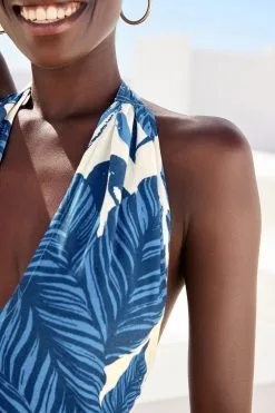 Next Halterneck Midi Coverup Summer Dress -Women's Shirts & Blouses Sales C94 069s5