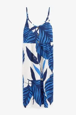 Next Button Down Cotton Cami Summer Dress -Women's Shirts & Blouses Sales C96 034s5