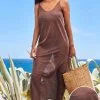 Next Sheer Midi Slip Coverup Summer Dress 2 Next Sheer Midi Slip Coverup Summer Dress -Women's Shirts & Blouses Sales C99 482s
